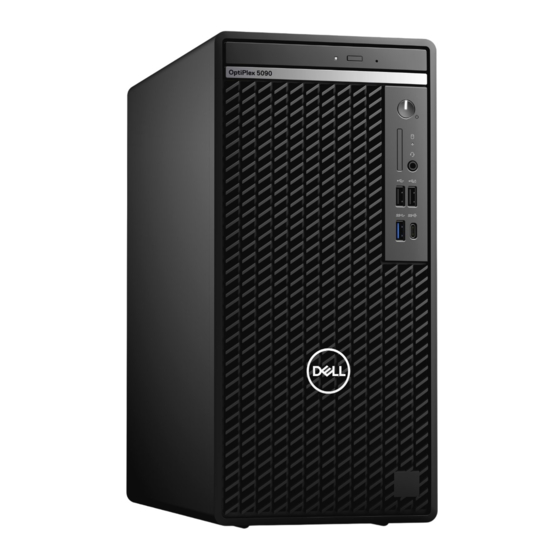 Dell OptiPlex 5090 Tower Einrichtung Und Technische Daten