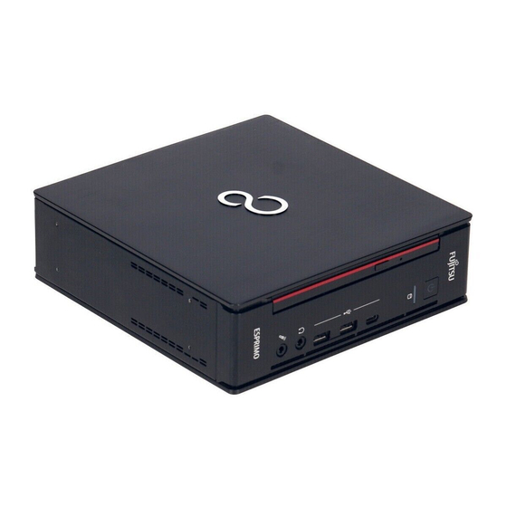 Fujitsu ESPRIMO Q958 Betriebsanleitung