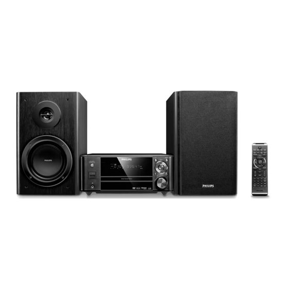 Philips MCD712 Benutzerhandbuch