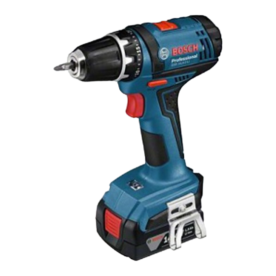 Bosch GSR 14,4 VE-2 LI Professional Handbücher