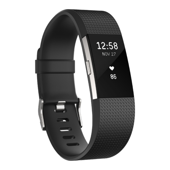 Fitbit charge 2 Produkthandbuch