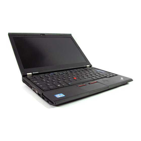 Lenovo ThinkPad X220 Benutzerhandbuch