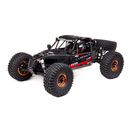 Losi Horizon Hobby LASERNUT TENACITY ULTRA 4 ROCK RACER Bedienungsanleitung