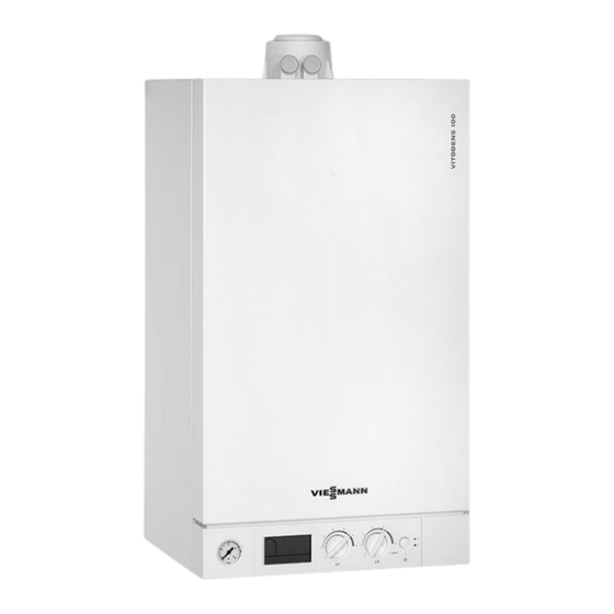 Viessmann VITODENS 100-W Montageanleitung