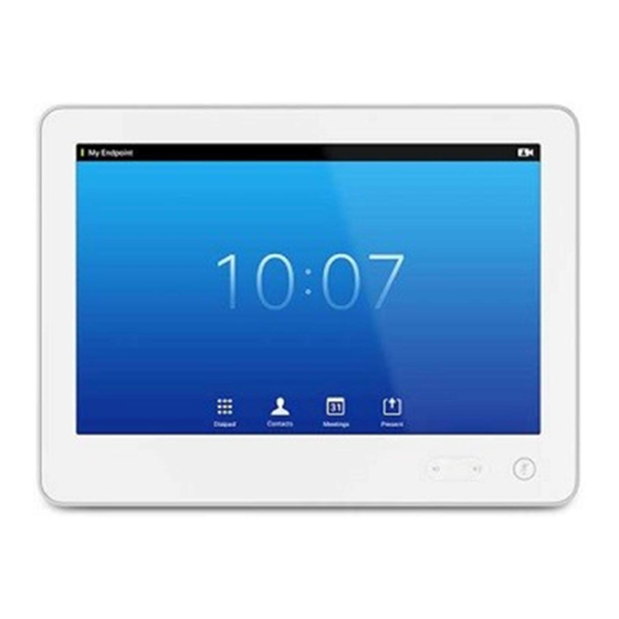 Cisco Touch 10 Installationshandbuch