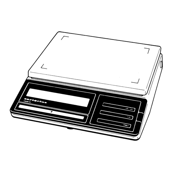 Sartorius Universal U 4600 P Aufstellungs- Und Betriebsanleitung