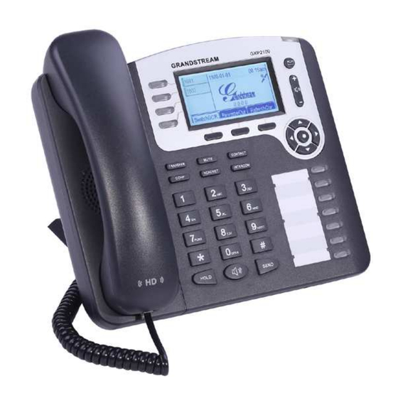 Grandstream GXP2100 Kurzanleitung