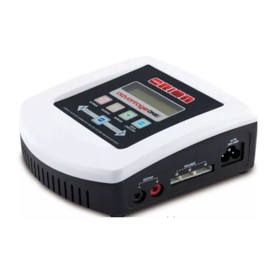 Orion advantage one Bedienungsanleitung