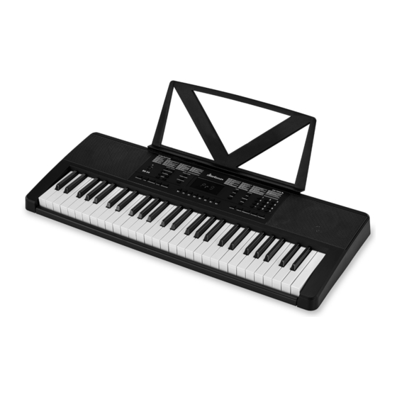 thomann Startone BK-54 Bedienungsanleitung