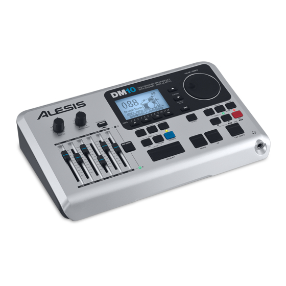 Alesis DM10 Bedienungsanleitung