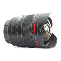 Canon EF 14mm f2.8L II USM Bedienungsanleitung