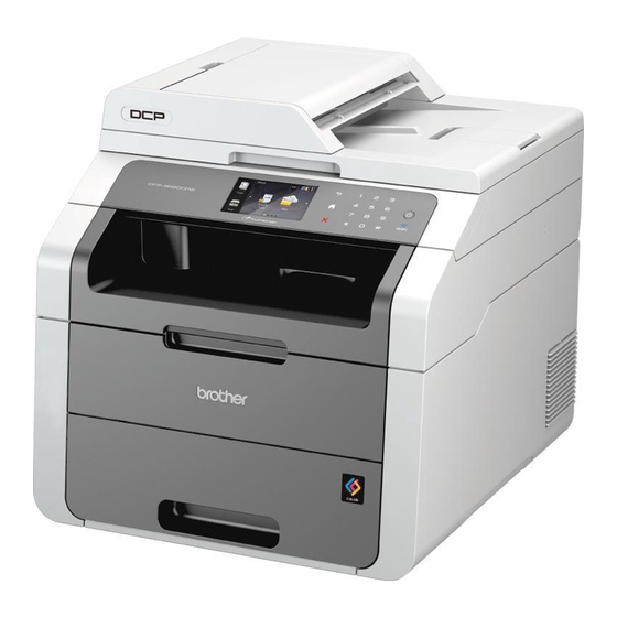 Brother DCP-9020CDW Installationsanleitung