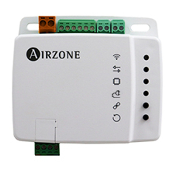 Airzone AZAI6WSPGR1 Bedienungsanleitung