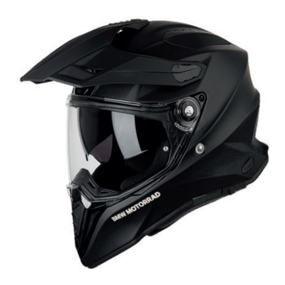 BMW Motorrad Helm GS Pure Bedienungsanleitung