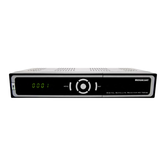 Megasat HD 720se Benutzerhandbuch