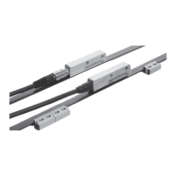 Balluff BML-S1A Serie Betriebsanleitung