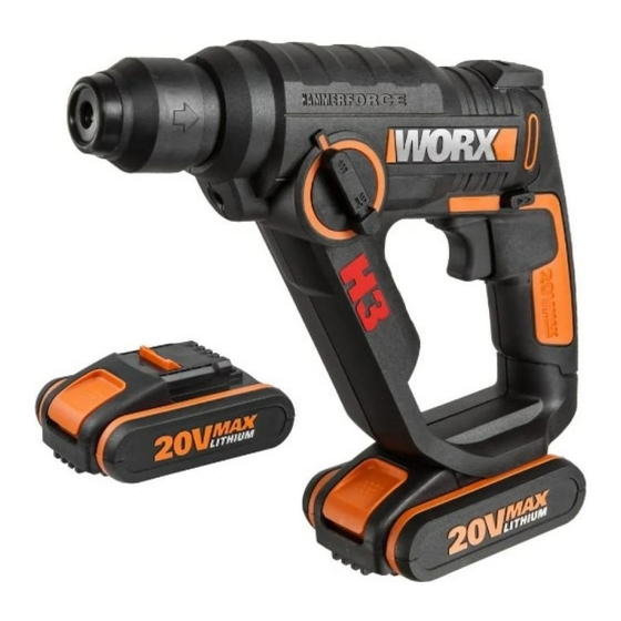 Worx WX390.4 Originalbetriebsanleitung