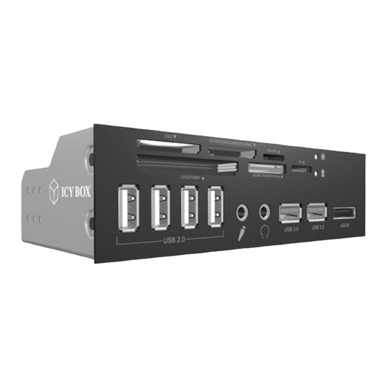 Icy Box IB-863a-B Handbuch