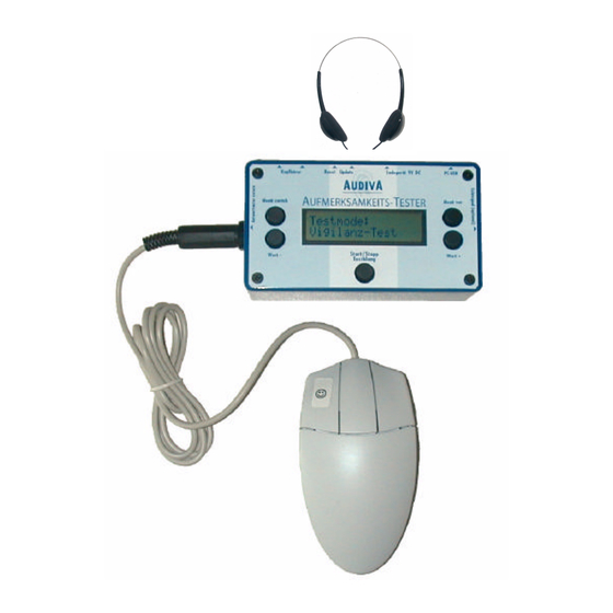Audiva ADT 3000 Bedienungsanleitung