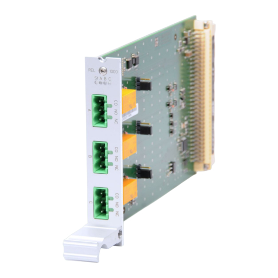 Meinberg IMS-REL1000 Handbuch