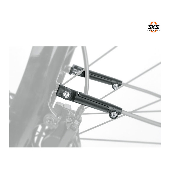 SKS Germany BLUEMELS U-STAY ESC-ADAPTER Bedienungsanleitung