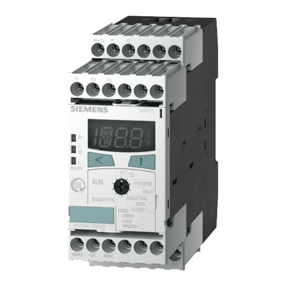 Siemens 3RS1 Handbuch