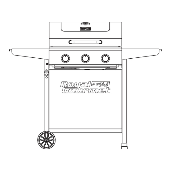 ROYAL GOURMET GH3000E-G Montageanleitung