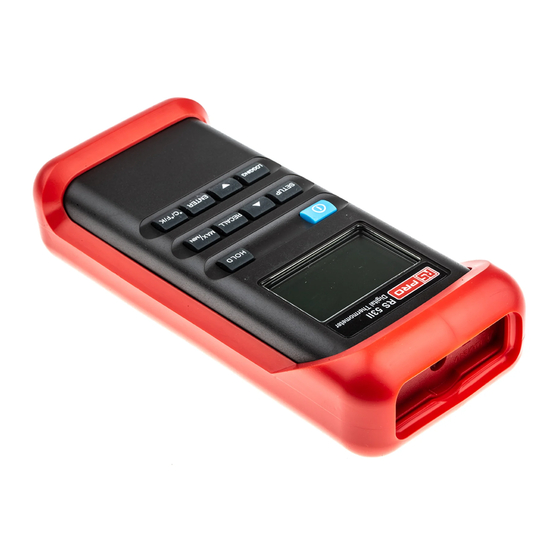 RS Pro RS 53II Bedienungsanleitung