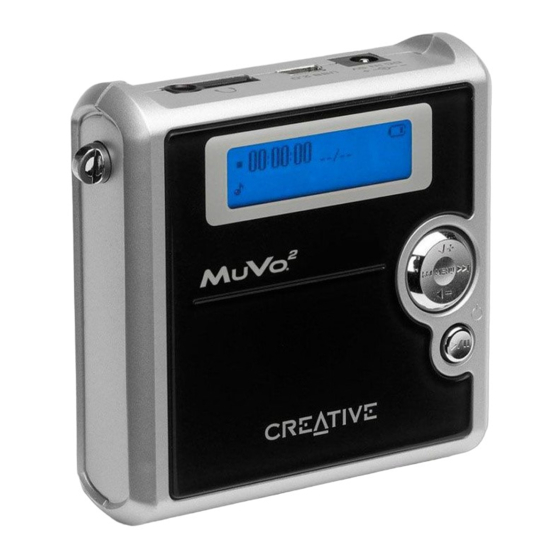 Creative MuVo 2 Handbuch