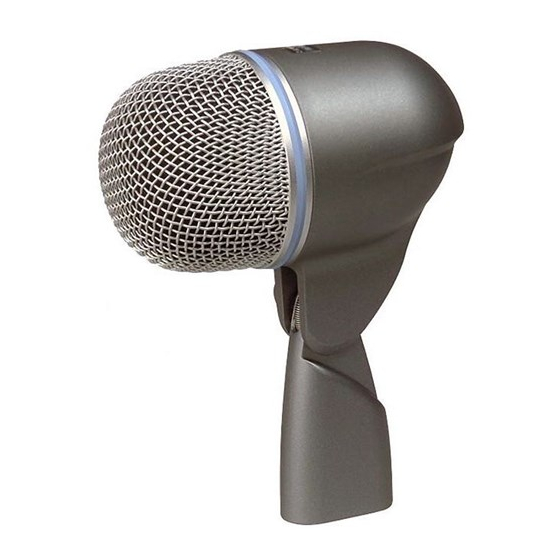 Shure BETA 52 Bedienungsanleitung