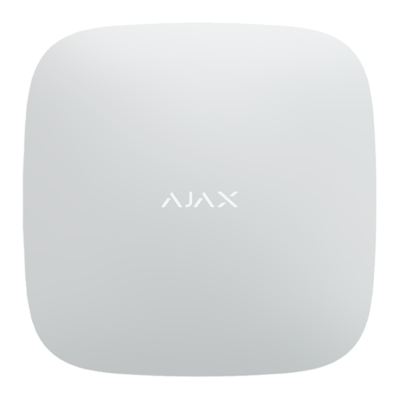 AJAX Hub 2 Benutzerhandbuch