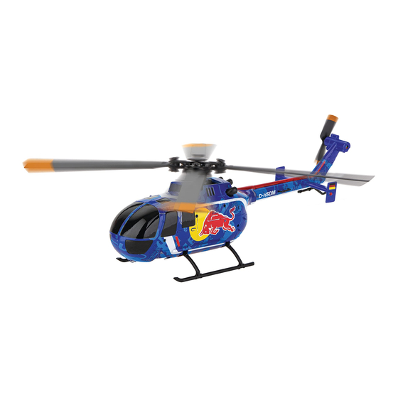 Carrera Profi RC Red Bull BO 105 C Montage- Und Betriebsanleitung