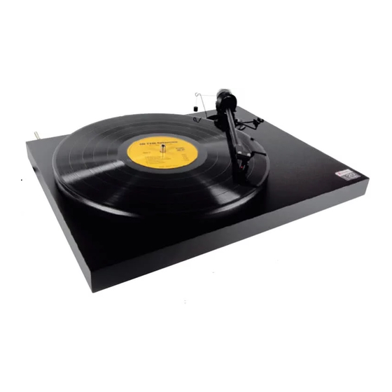 Pro-Ject Audio Systems Pro-Ject 1Anniversary Bedienungsanleitung