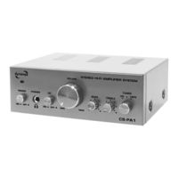 DynaVox cs-pa1 Bedienungsanleitung
