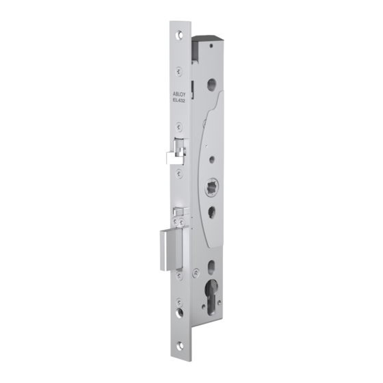 Assa Abloy ABLOY CERTA Hi-Security EL432 Handbuch