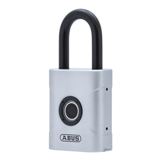 Abus Touch 57 Bedienungsanleitung
