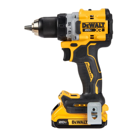 DeWalt DCD800 Bedienungsanleitung