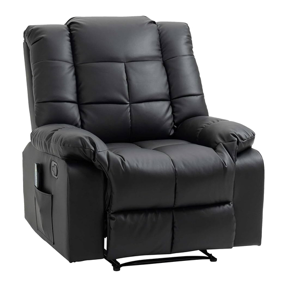 HOMCOM 700-124V91BK Bedienungsanleitung