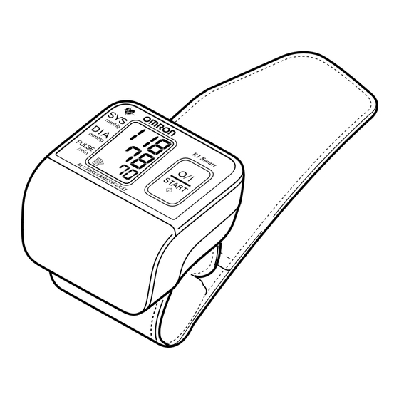 Omron R1 Smart Gebrauchsanweisung