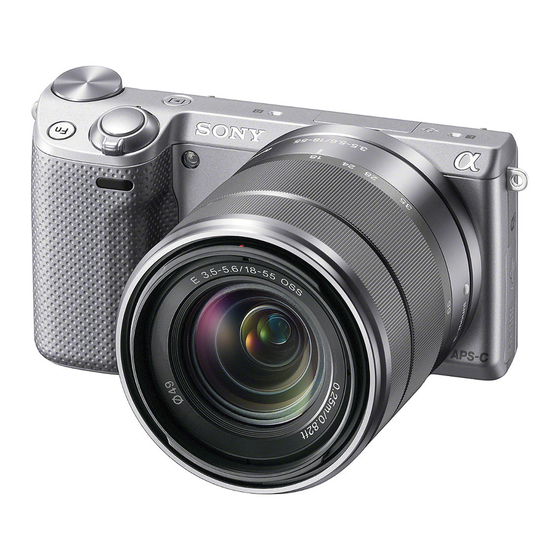 Sony Alpha NEX-5R Handbuch