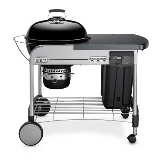 Weber PERFORMER Benutzerhandbuch