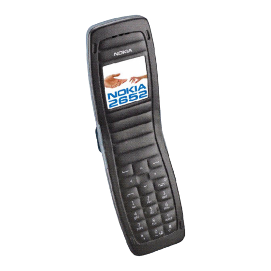 Nokia  2652 Bedienungsanleitung