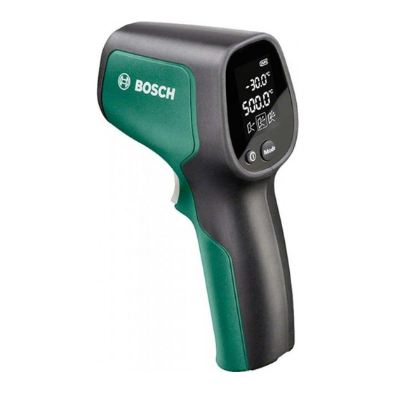 Bosch UniversalTemp Originalbetriebsanleitung