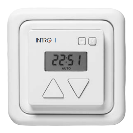 inprojal elektrosysteme INTRO II Duomatic Bedienungsanleitung