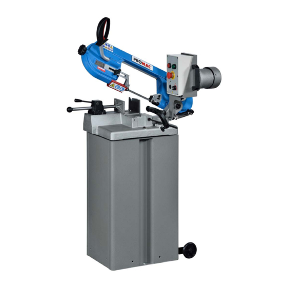 Promac SX-815DVP Handbücher