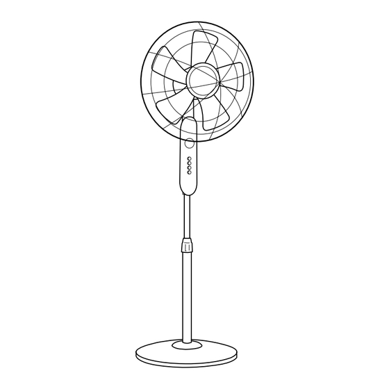 Duronic FN65- Standing Fan Bedienungsanleitung