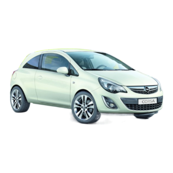 Opel Corsa Handbuch