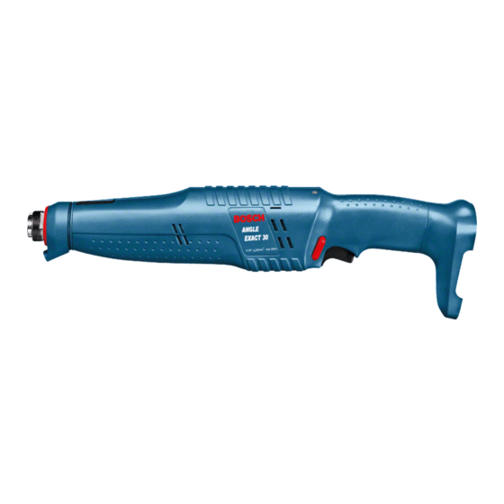 Bosch ANGLE EXACT 2 Originalbetriebsanleitung