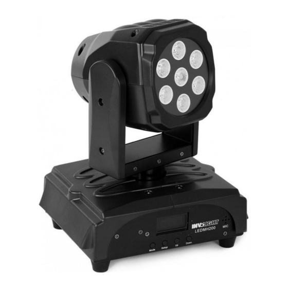 involight LED MH200 Bedienungsanleitung