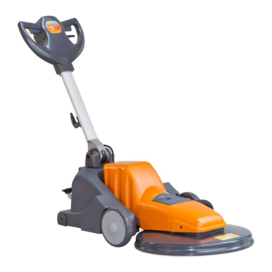 diversey Taski ergodisc 2000 Original Bedienungsanleitung Und Ersatzteilliste